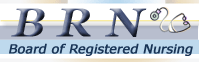 Board of Registered Nursing logo